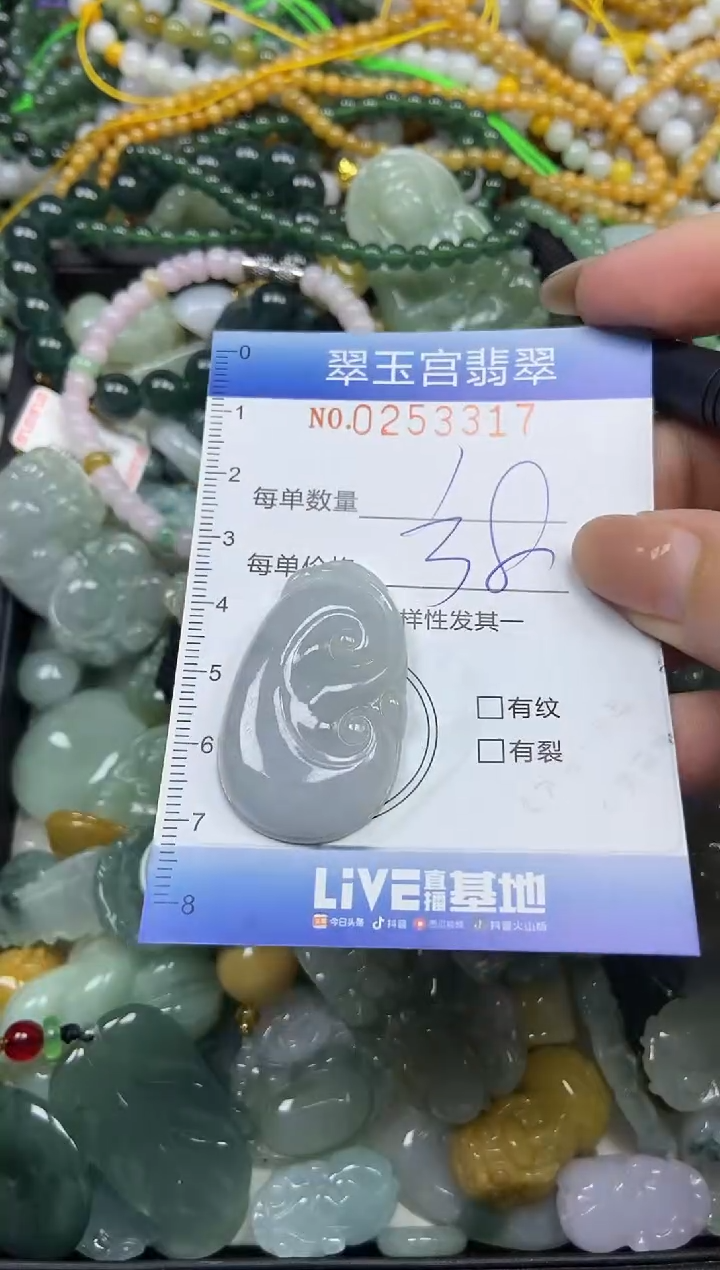颈饰未镶嵌翡翠闪购C0253317