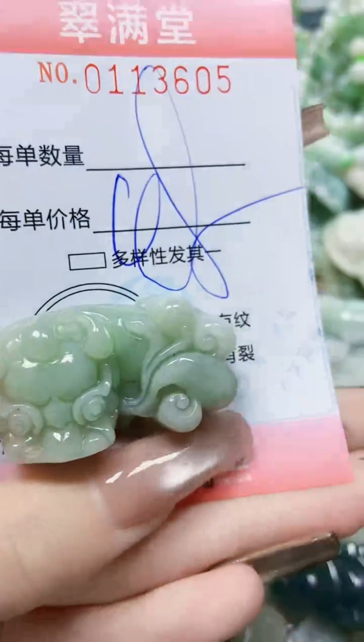 【闪购商品】翡翠颈饰未镶嵌闪购0113605