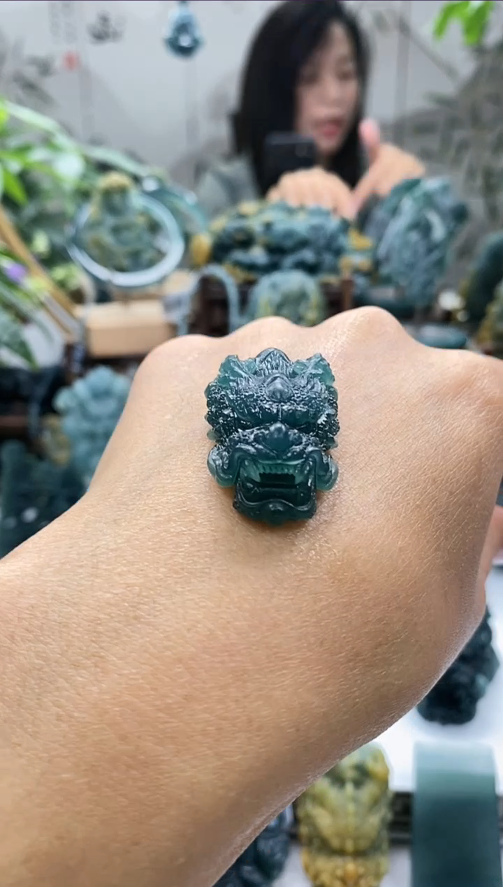 未镶嵌定制翡翠捞***派翡翠毛货不退不换11.2
