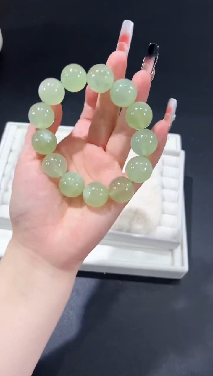 未镶嵌岫玉手链85q多样性发其一【1条】默认微瑕