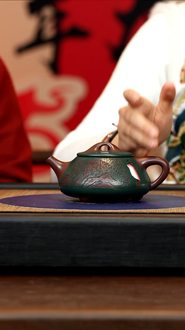 【闪购商品】紫砂茶壶HHH 双色 石瓢 