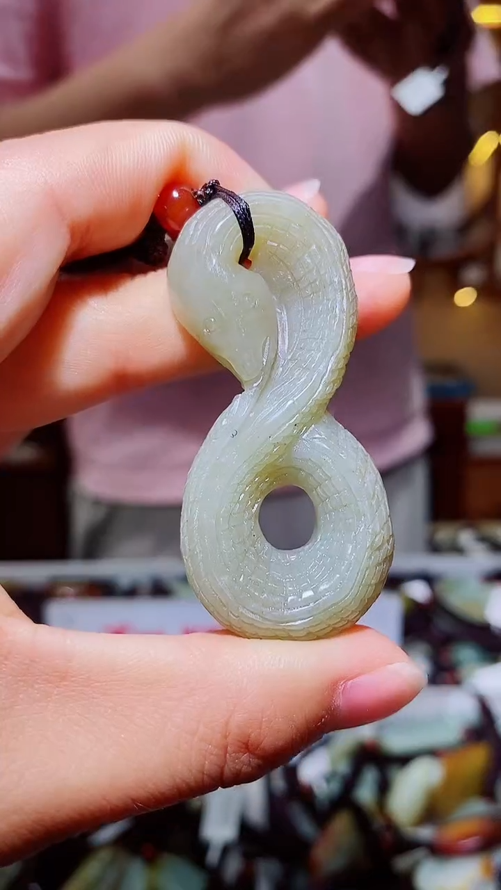 和田玉未镶嵌挂件1