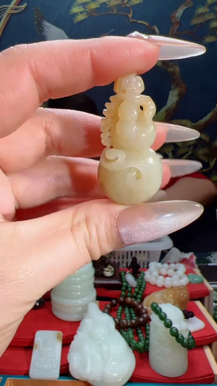 【闪购商品】和田玉吊坠未镶嵌1