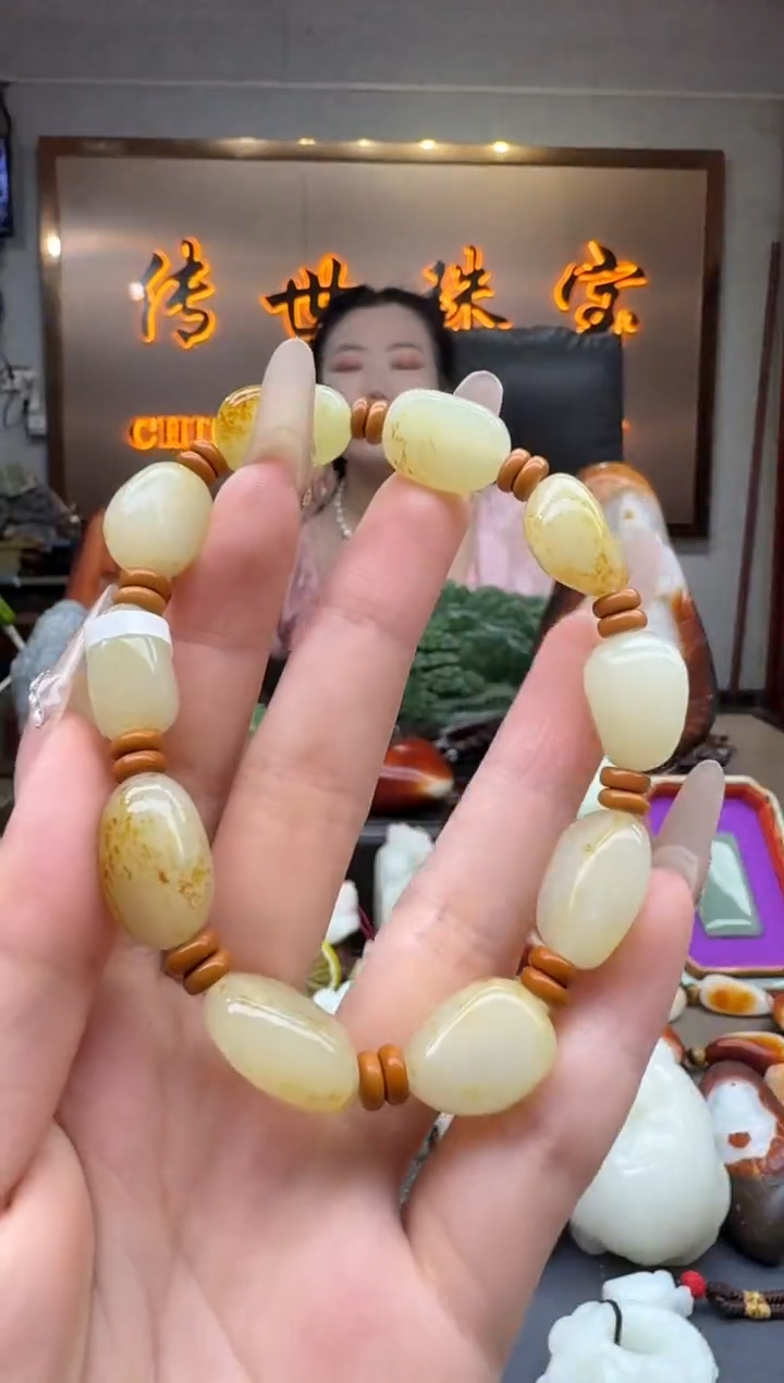 和田玉未镶嵌挂件xjzl