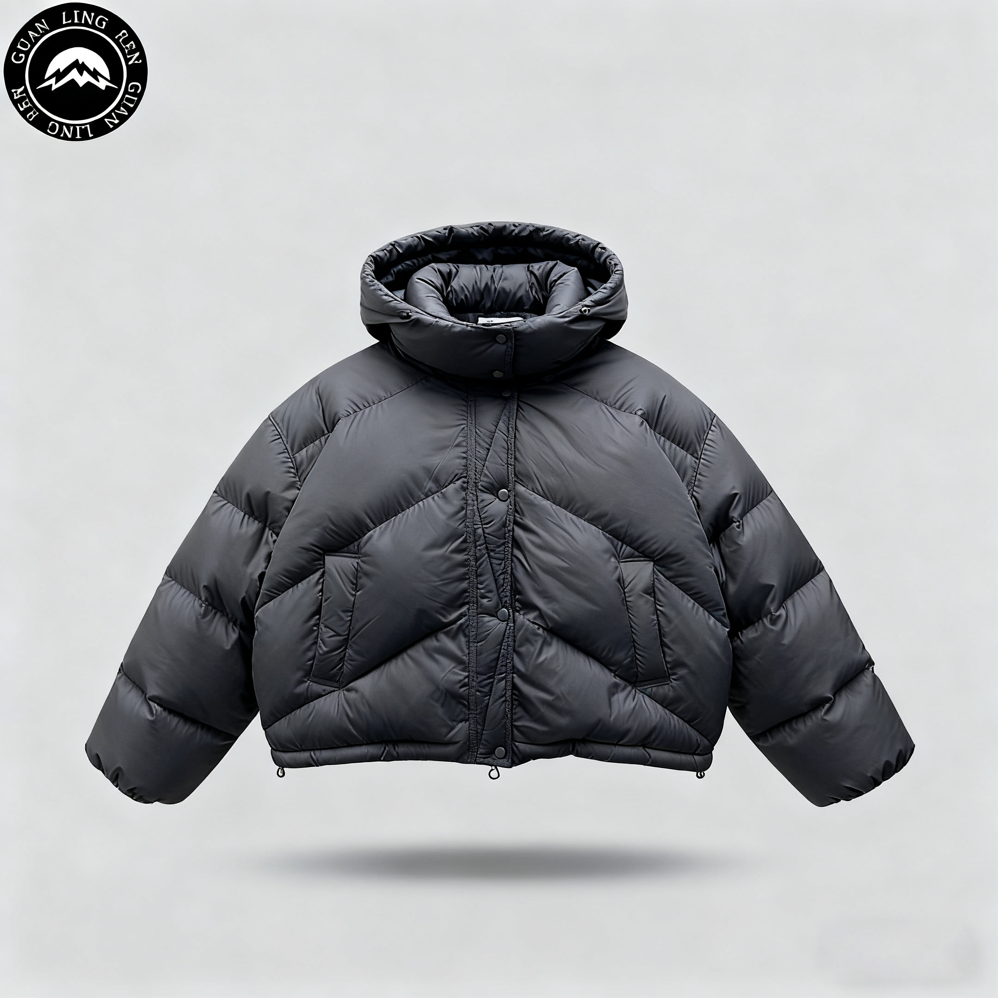 羽绒服外套男女装2025冬季新款棉服厚外套户外运动连帽情侣款休闲