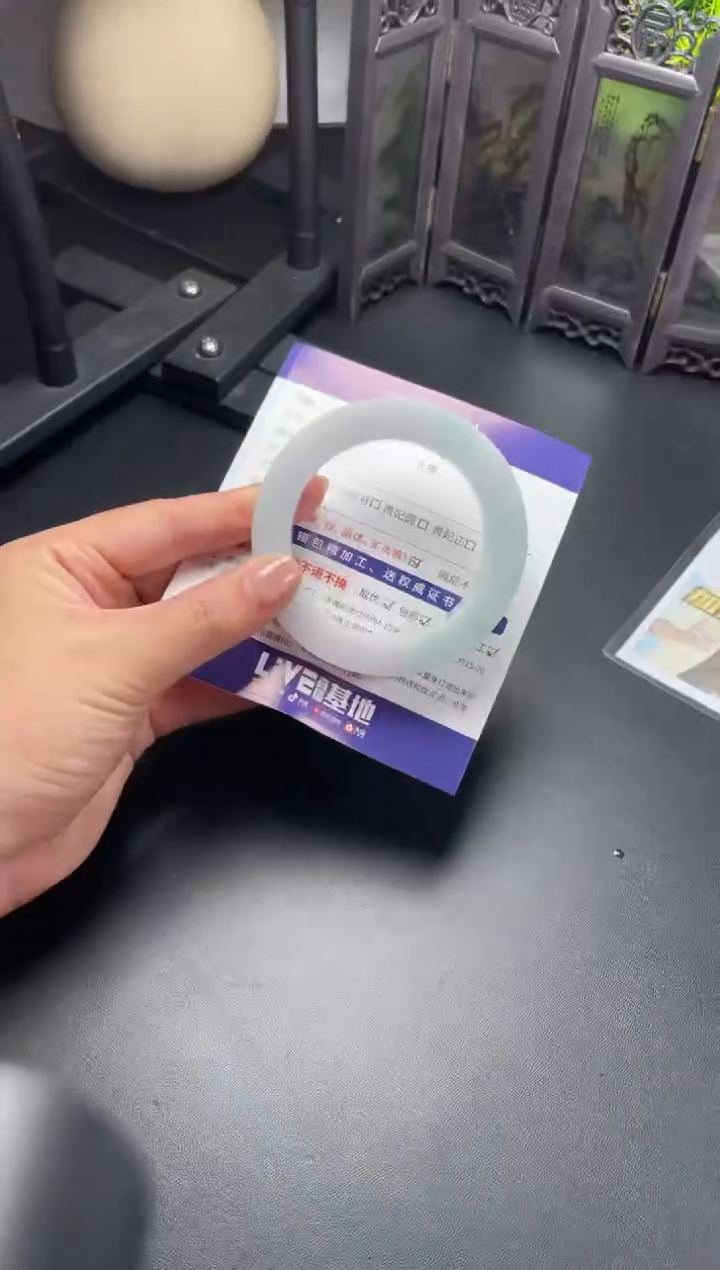 【闪购商品】定制翡翠手镯未镶嵌定制手镯LBFC1/DZS