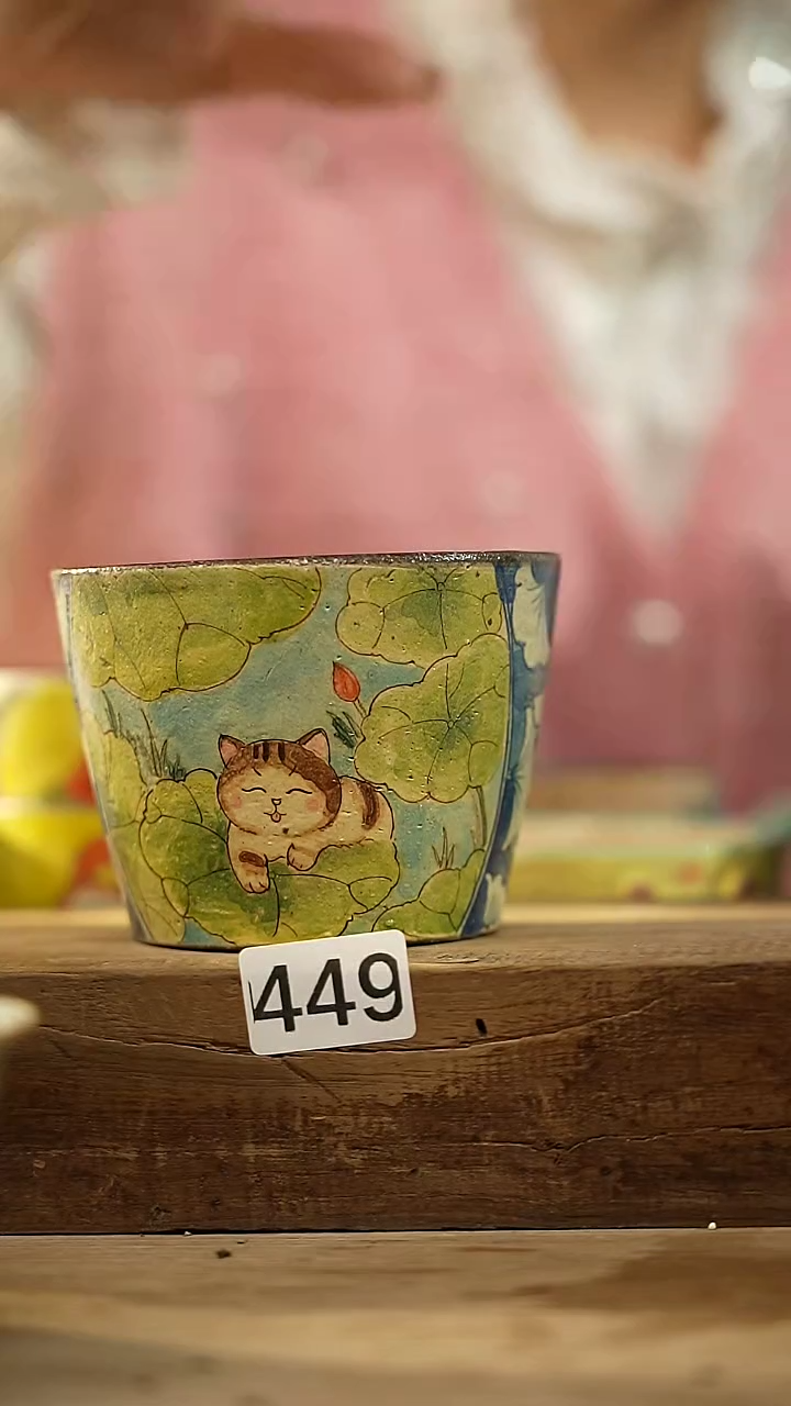 【闪购商品】瓷片新品！设计师手作款柴烧动物系列 迷糊