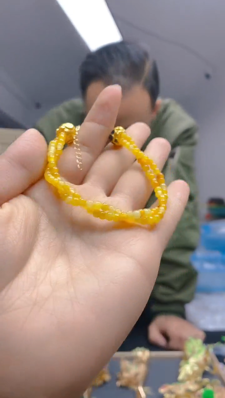 【闪购商品】翡翠耳饰合金0322翡翠手链