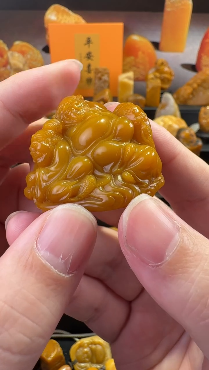 【闪购商品】田黄石半知田黄直播间