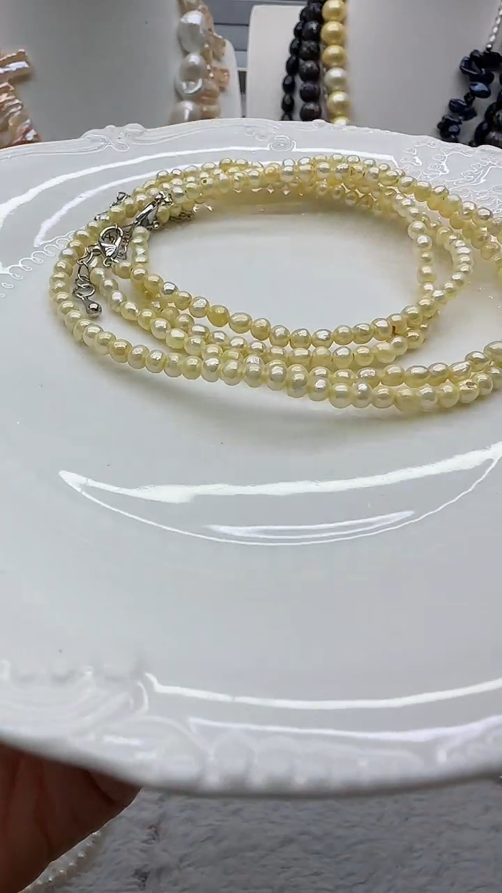淡水珍珠未镶嵌套链26
