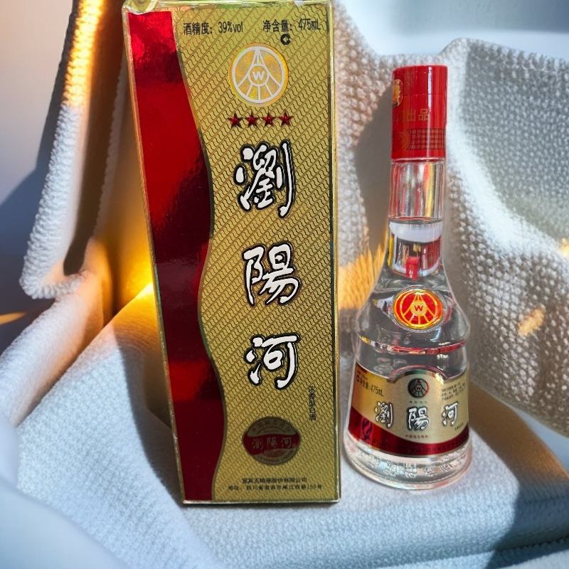 无品牌浏阳河白酒39°双V四星39度