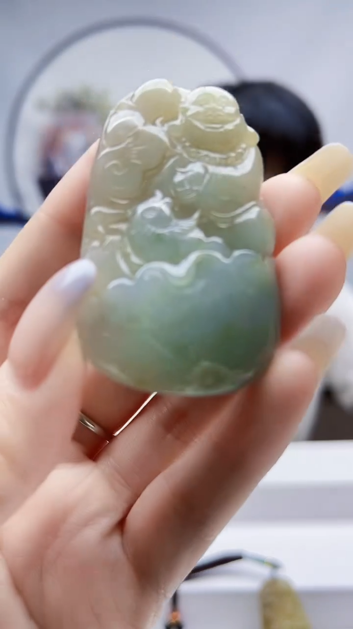 颈饰未镶嵌翡翠jj-挂件2