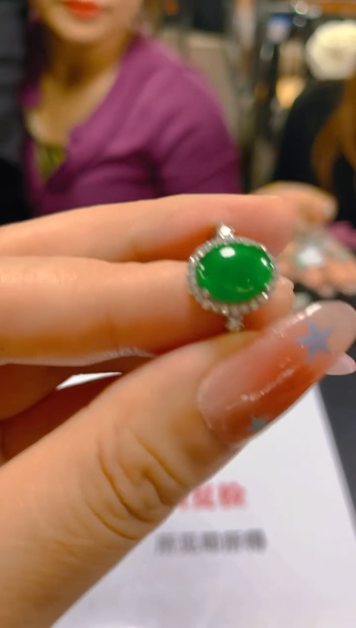 翡翠戒指未镶嵌0583001517多样性发一
