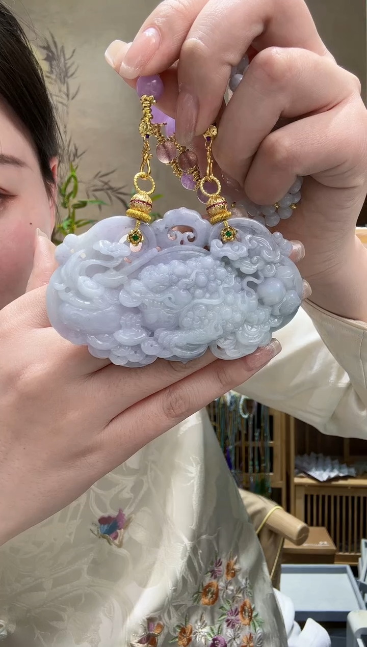 【闪购商品】翡翠颈饰未镶嵌吊坠