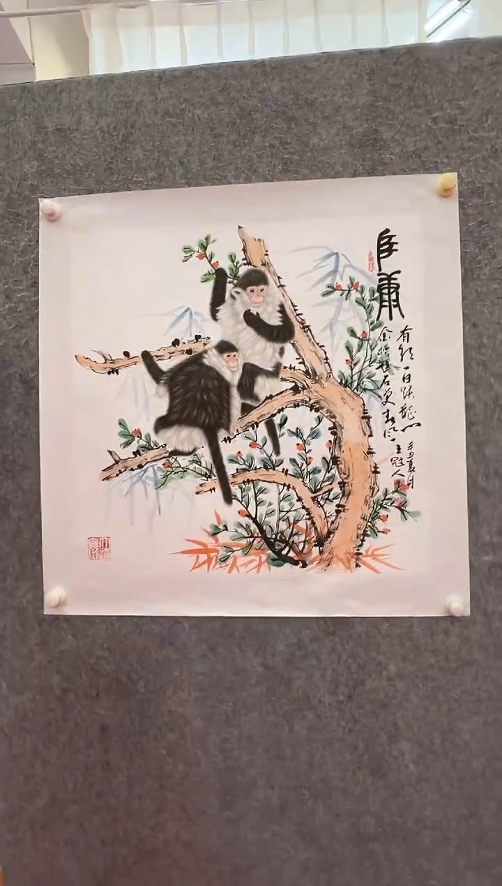 【闪购商品】绘画王冠人-4平尺-工笔国画