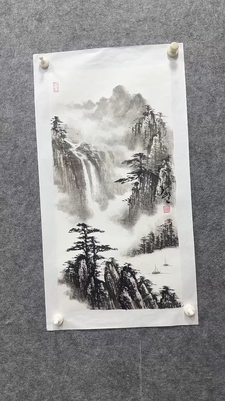 【闪购商品】国画张一哲手绘国画