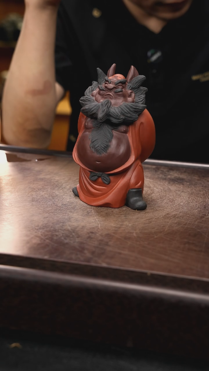 紫砂茶宠紫砂钟馗