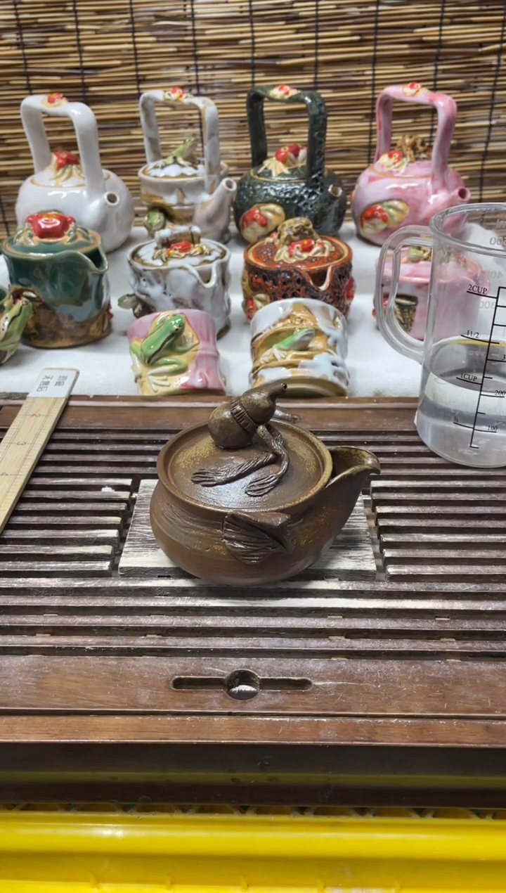 【闪购商品】杯精美粗陶手工柴烧