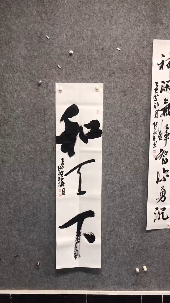 【闪购商品】书法张秦书法作品白宣
