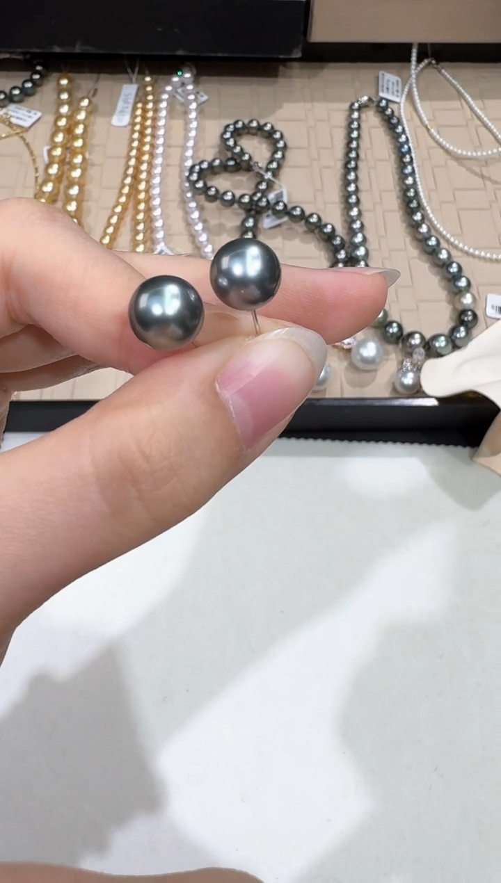 【闪购商品】海水珍珠耳饰18K金镶嵌X0225-532-139/18k