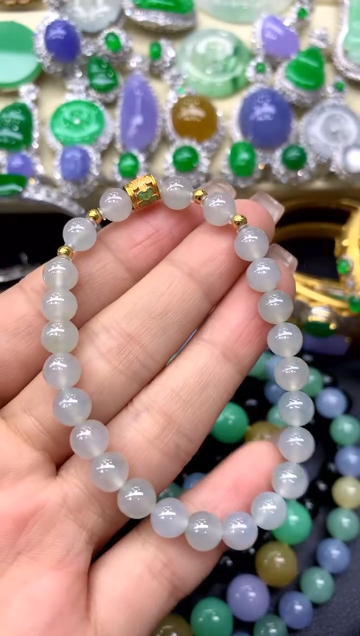 未镶嵌手链翡翠196-中国好珍宝