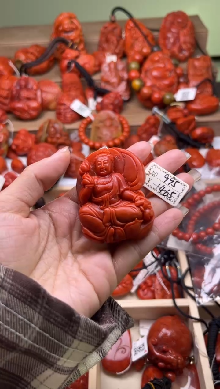 【闪购商品】南红玛瑙珠宝奇石合金995