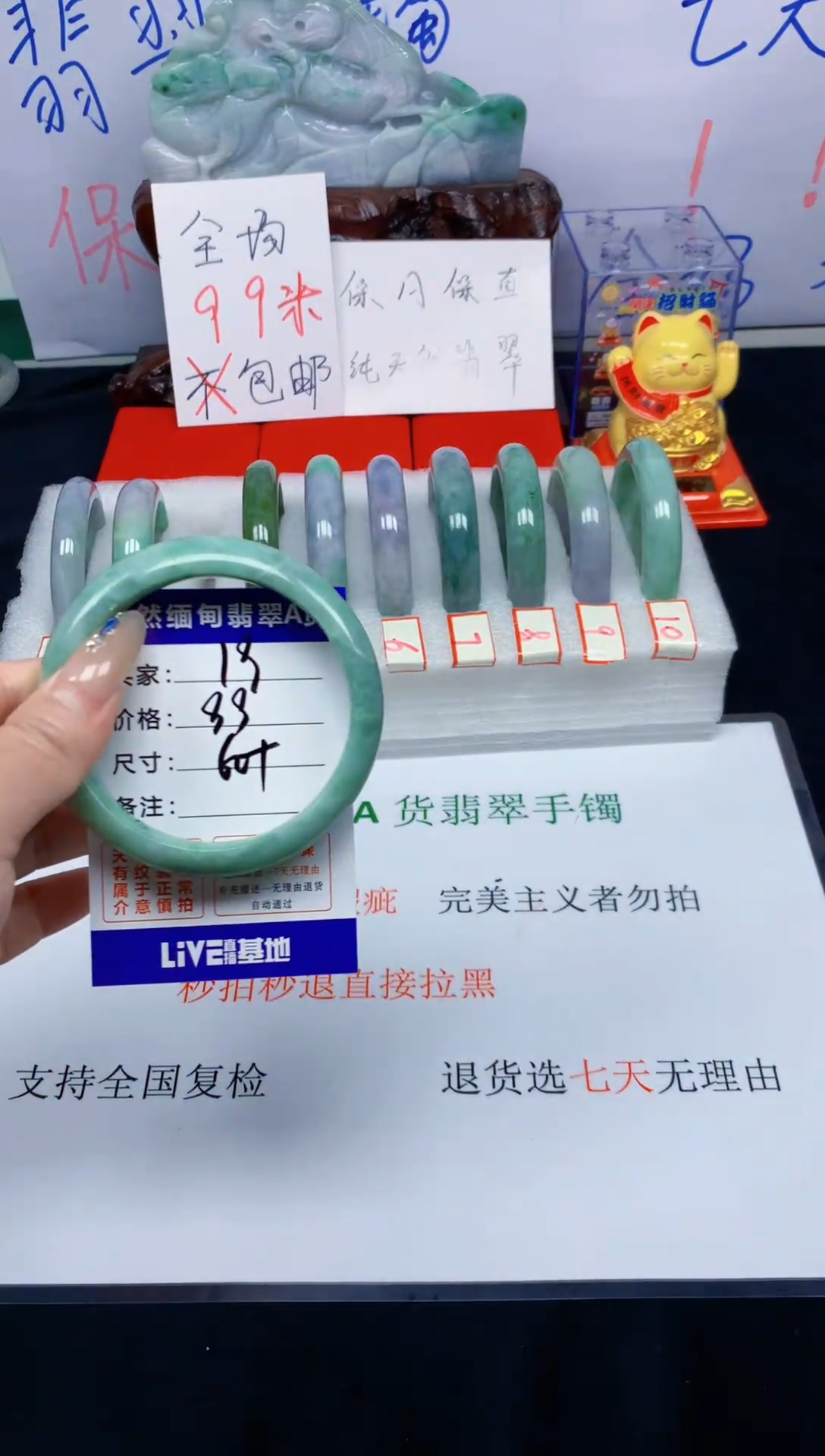 未镶嵌手镯翡翠19