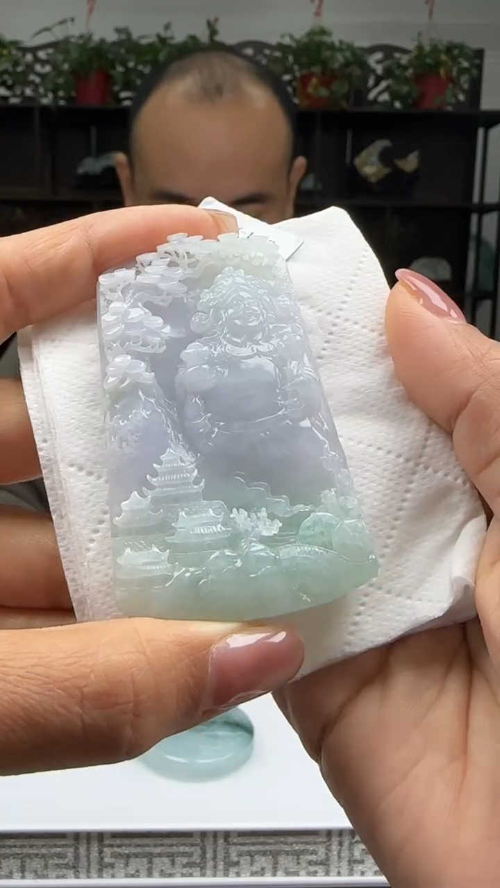 【闪购商品】翡翠颈饰未镶嵌天然翡翠A货吊坠