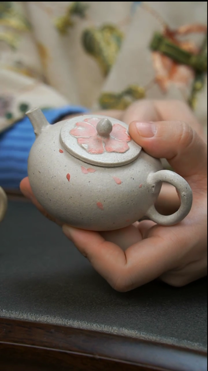 【闪购商品】紫砂茶壶飘花紫砂壶