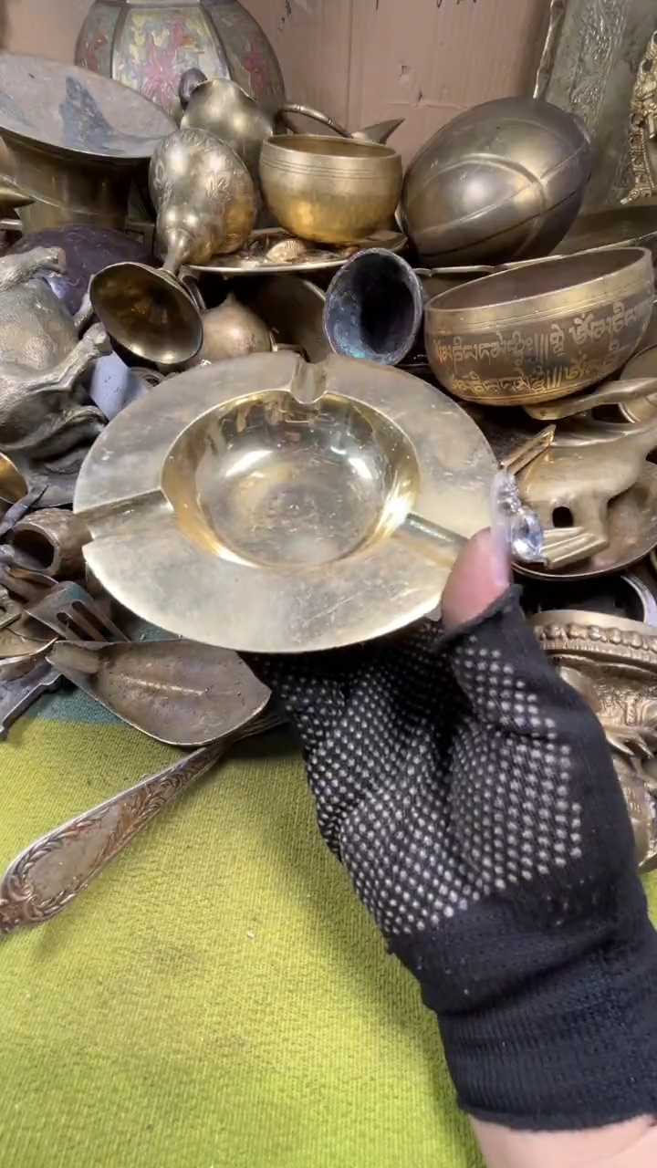 东****茶亿锦铜回流铜器摆件20