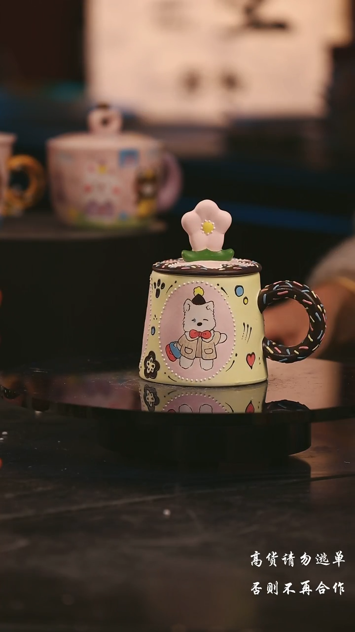 陶瓷景德镇可爱设计师款陶瓷 