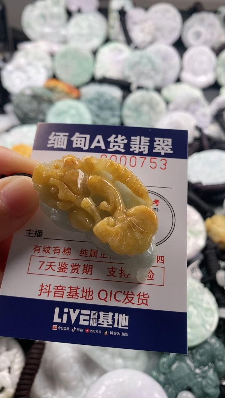 【闪购商品】翡翠吊坠(不含链)未镶嵌1