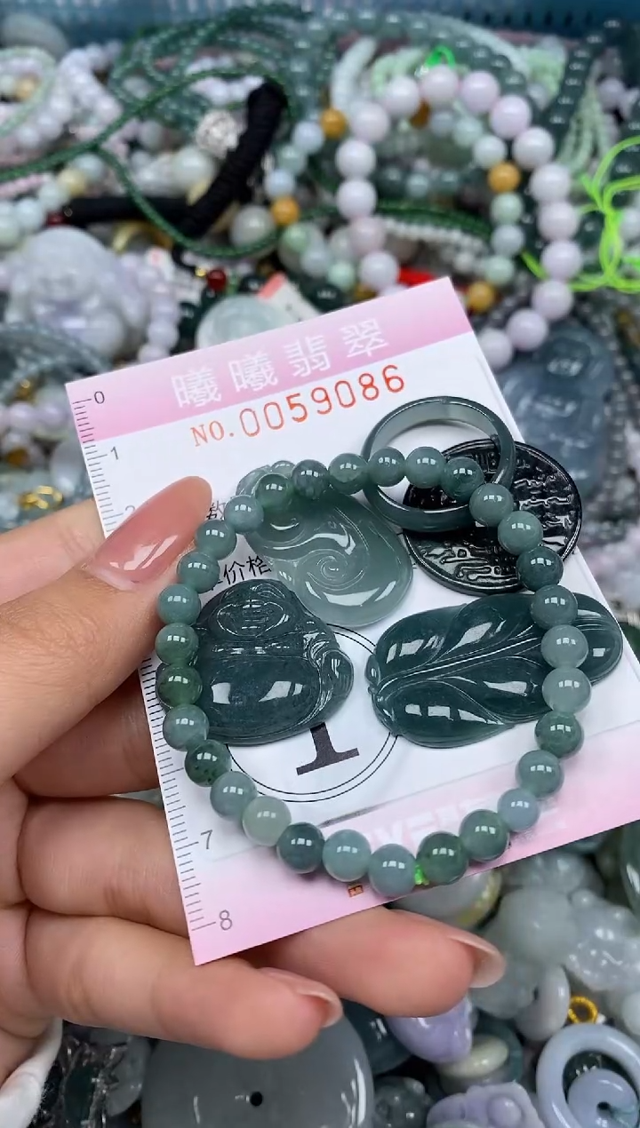 颈饰未镶嵌翡翠闪购0059086