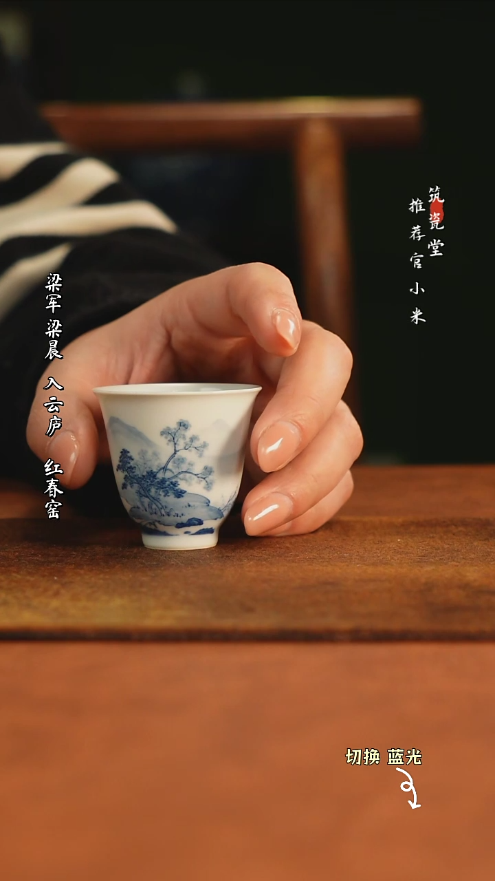 【闪购商品】华山拙隐青花国画艺术