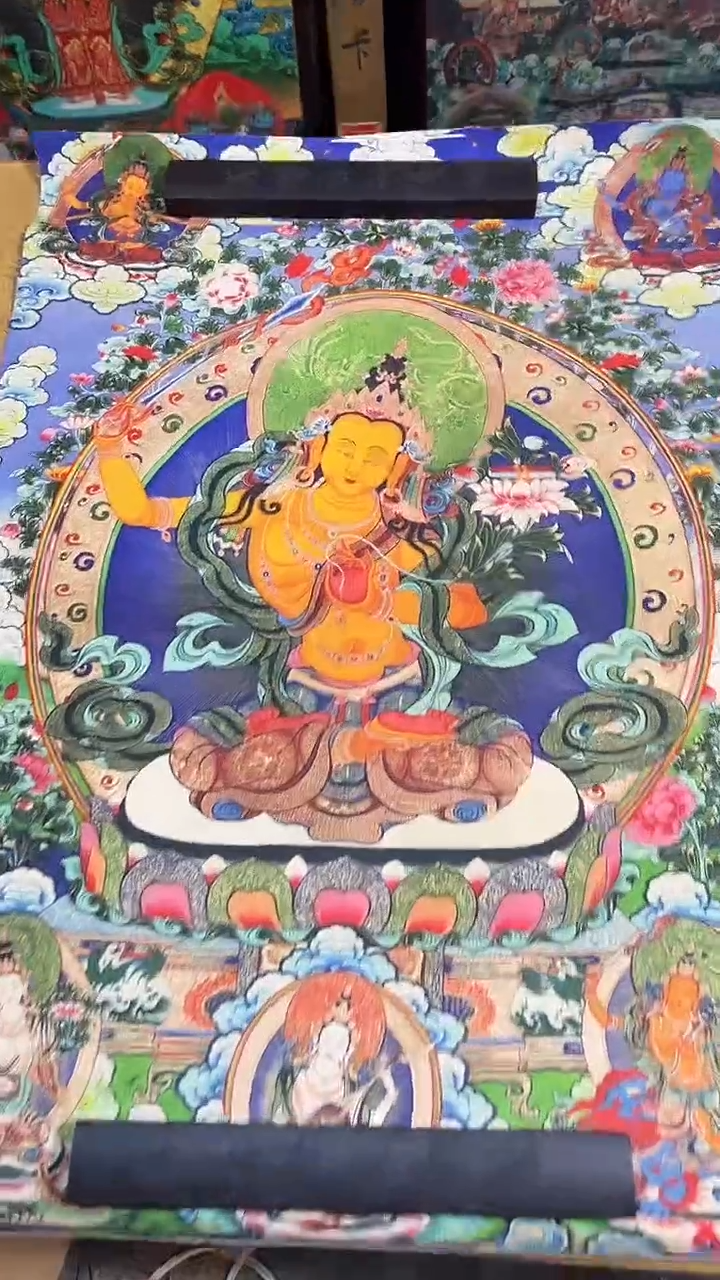 卷轴画卷轴唐卡商品