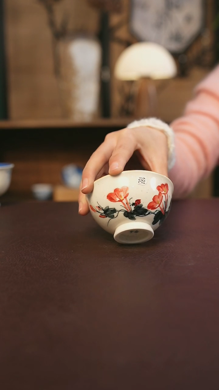 【闪购商品】景德镇陶瓷杯碗柴烧多人