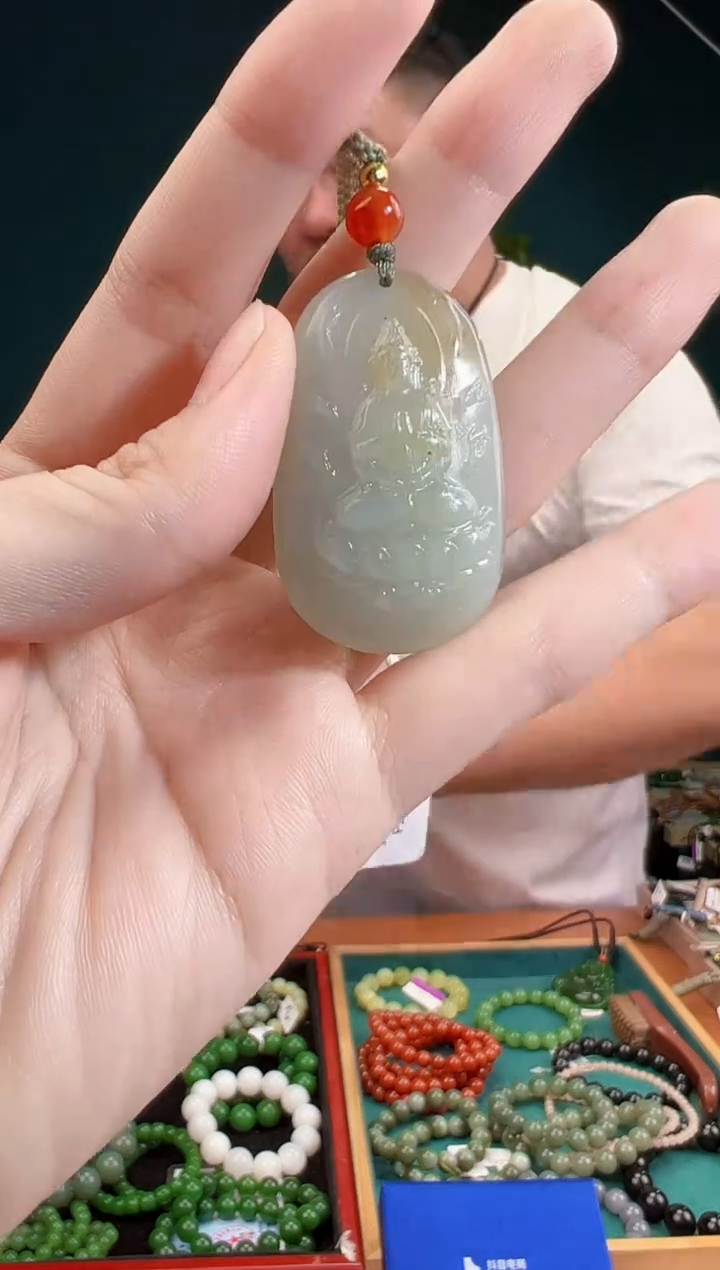 颈饰未镶嵌和田玉多样性发货 拍一单发一个