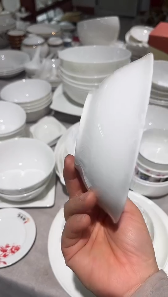 瓷6英寸荷口碗2个