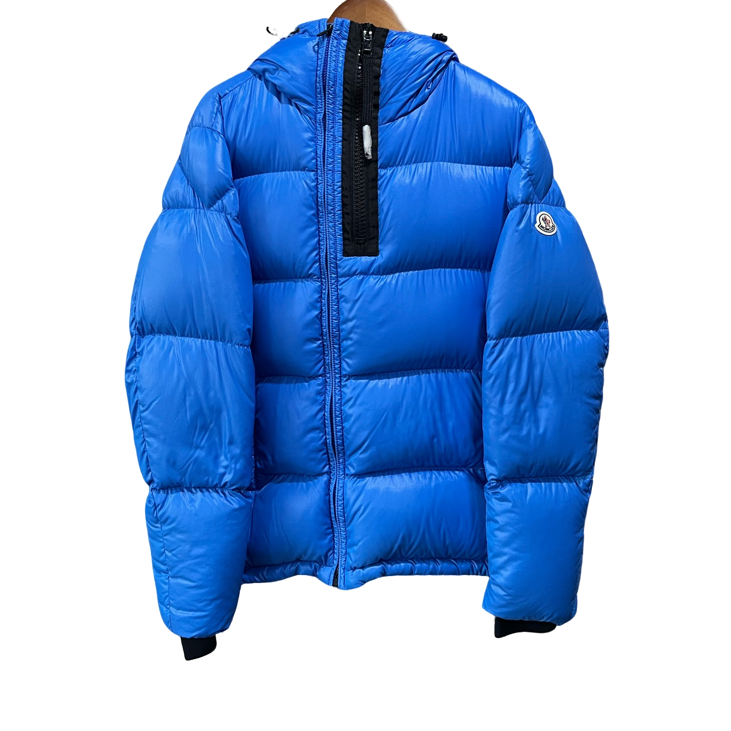 未使用 MONCLER 蓝色羽绒服 全新闲置4码x0290