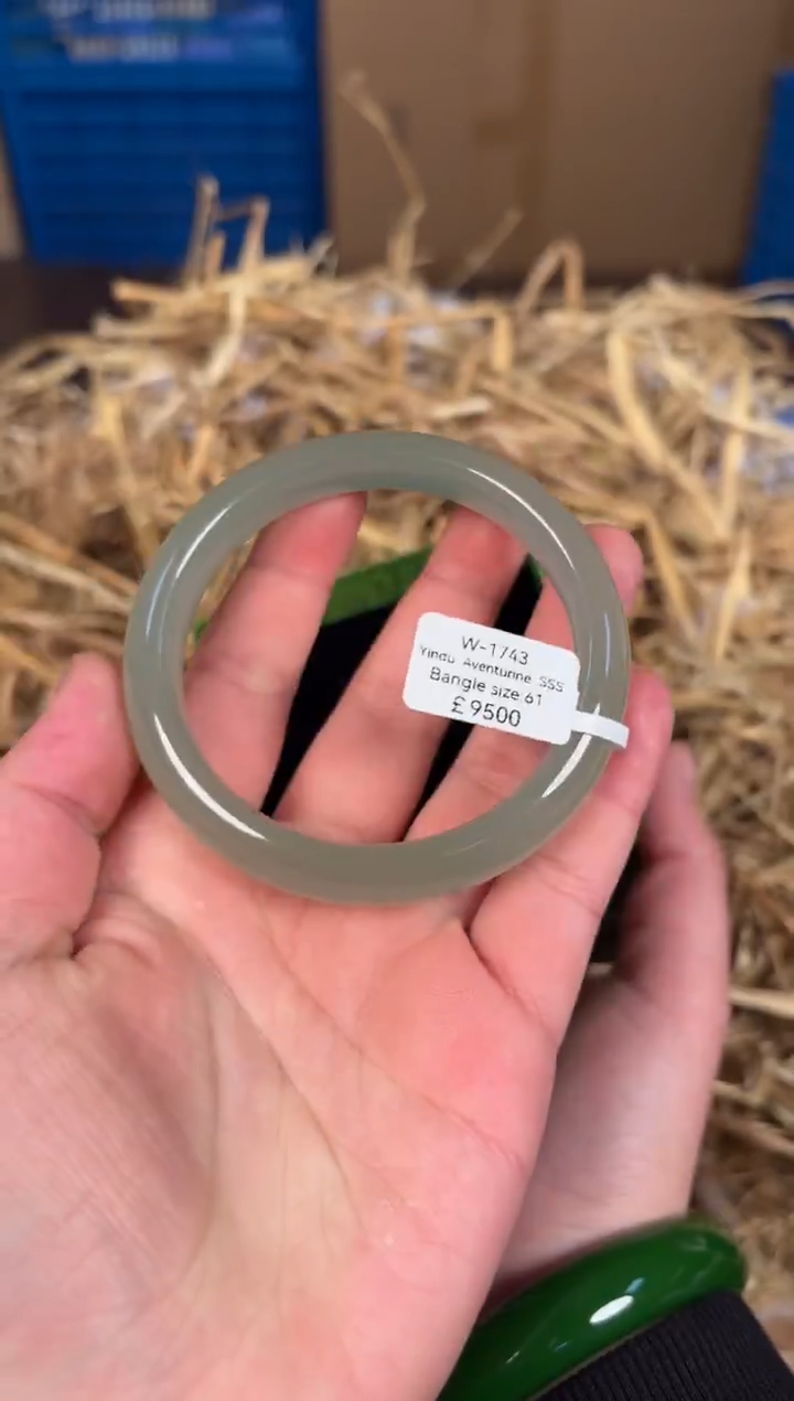 未镶嵌手镯石英质玉W1743