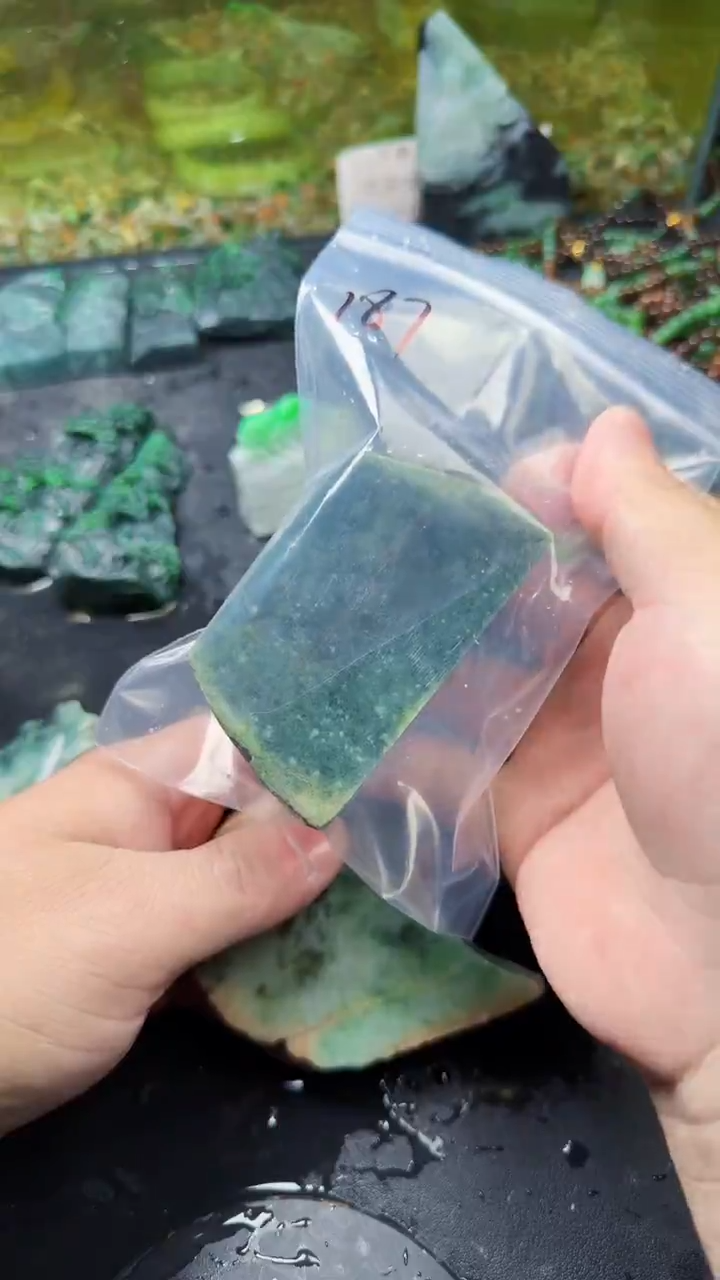 【闪购商品】翡翠颈饰未镶嵌187天然翡翠