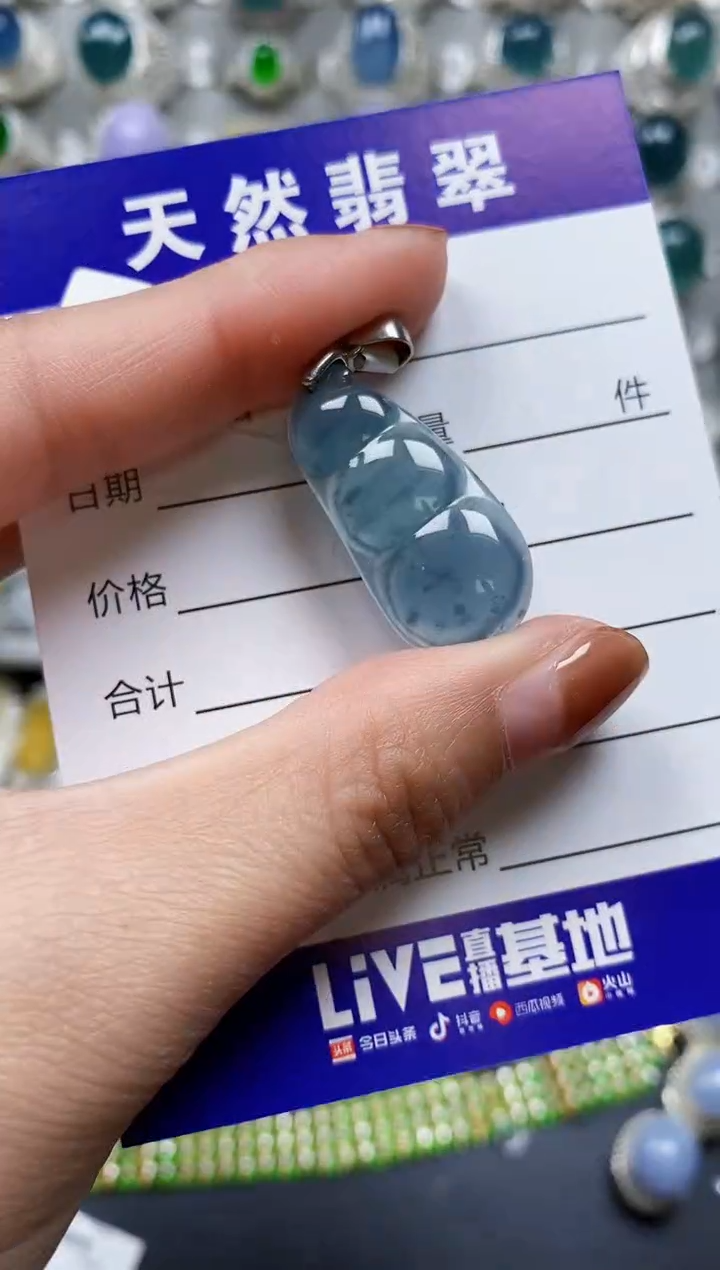 【闪购商品】翡翠颈饰银S925镶嵌0423