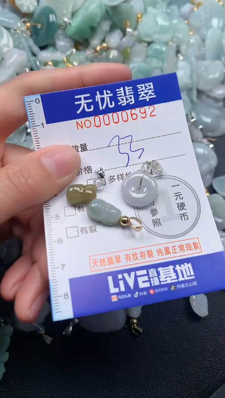 颈饰未镶嵌翡翠692