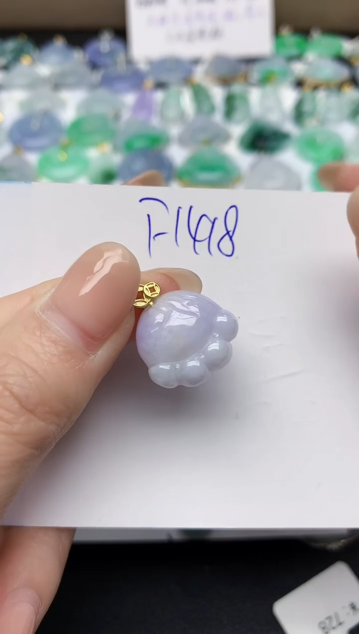 颈饰未镶嵌翡翠天然缅甸A货翡翠百元以上9元证书费自理