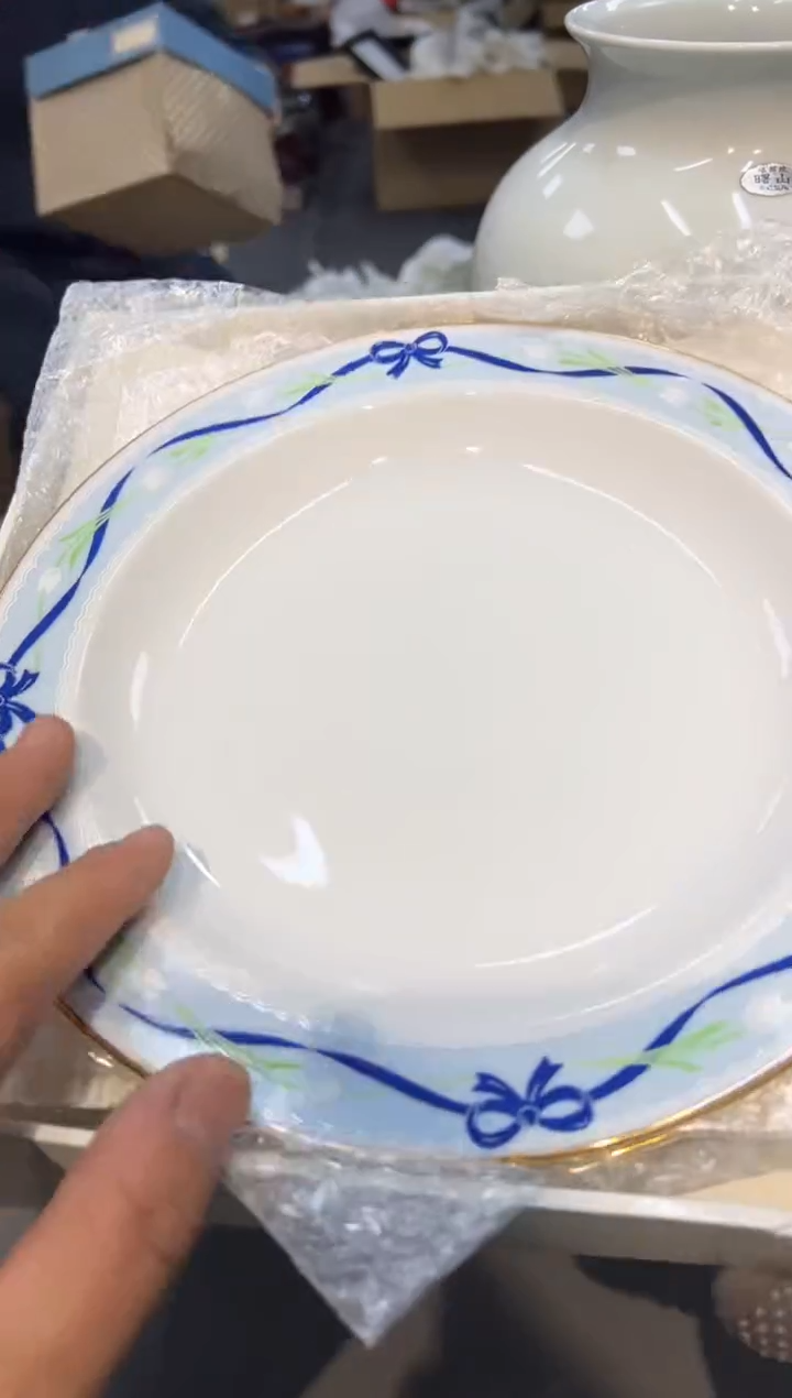 陶瓷水*财工艺品小四孤品收藏