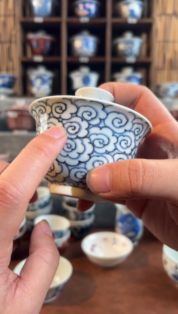 2366天禄言瓷全手绘茶器