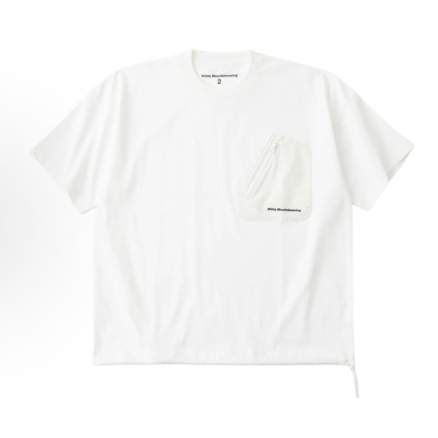 白山 white mountain 短袖 黑白两色可选  潮流服饰