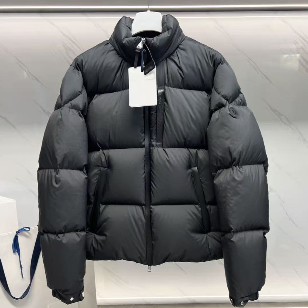 （专柜同款）besbre立领纯色长袖宽松男女款羽绒服外套