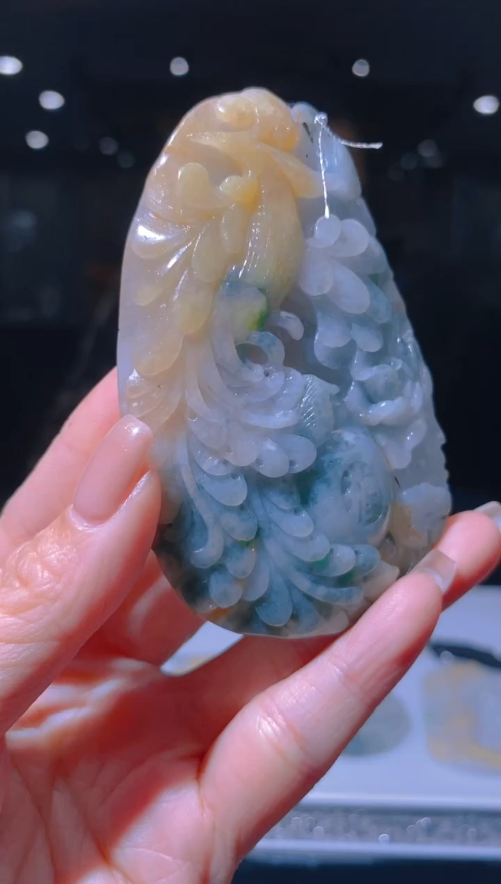 【闪购商品】定制翡翠未镶嵌JJ毛货翡翠YSY00043