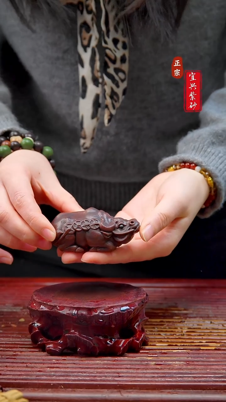 紫砂茶宠宜兴紫砂茶宠摆件